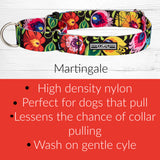 WIDE Blackbird Martingale Collar