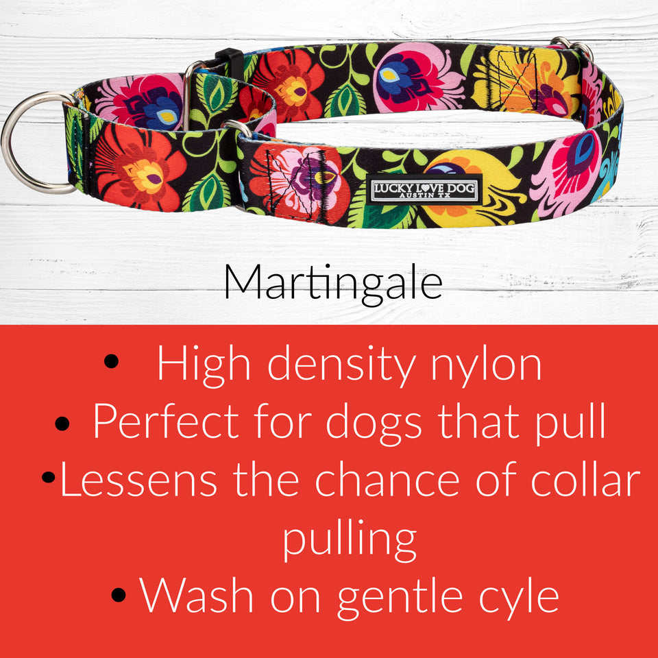 WIDE Blackbird Martingale Collar