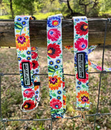 folk floral ladybird collar and leash
