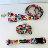 Ladybird collar leash bag holder